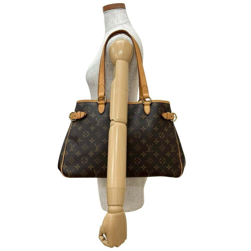 LOUIS VUITTON Brown Monogram Leather Tote Bag - Picture 2 of 10